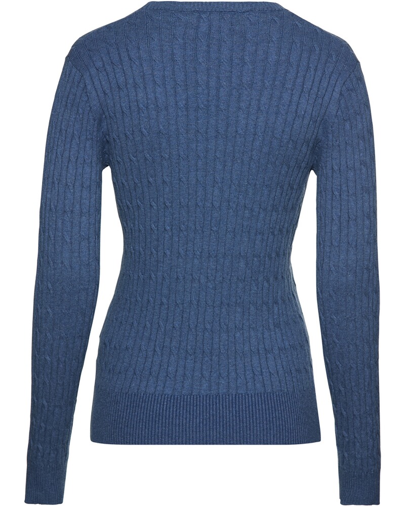 Rundhals-Pullover, Brigitte von Schönfels