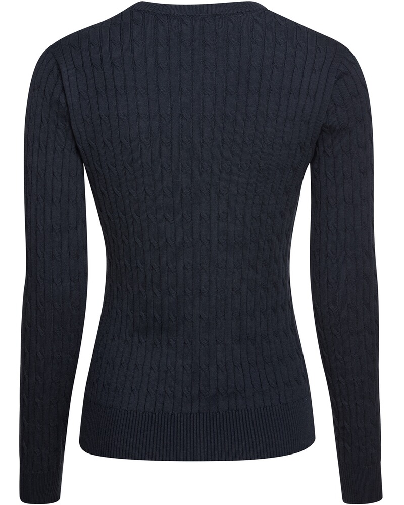 Rundhals-Pullover, Brigitte von Schönfels