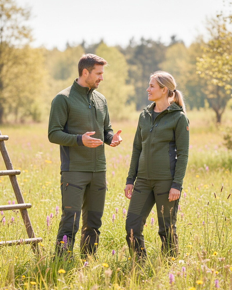 Damen Midlayerjacke Tech, Parforce Active