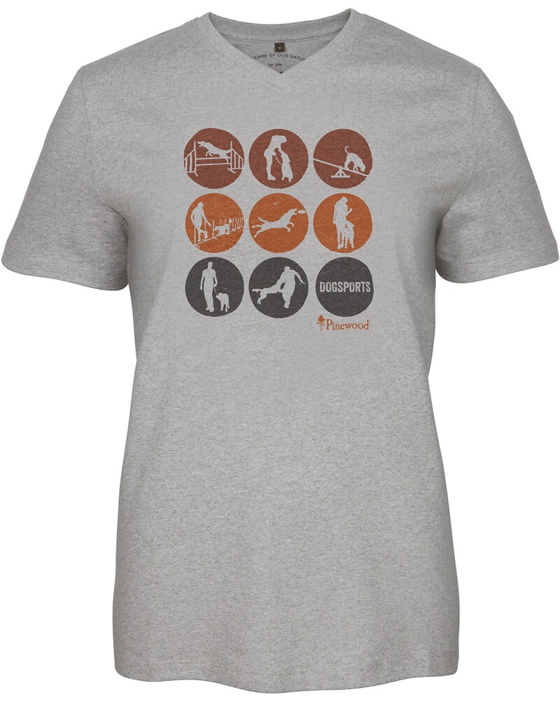 Damen T-Shirt Dog Sports