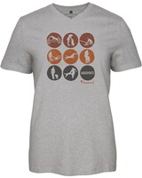 Damen T-Shirt Dog Sports, Pinewood