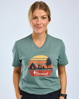Damen T-Shirt Finnveden, Pinewood