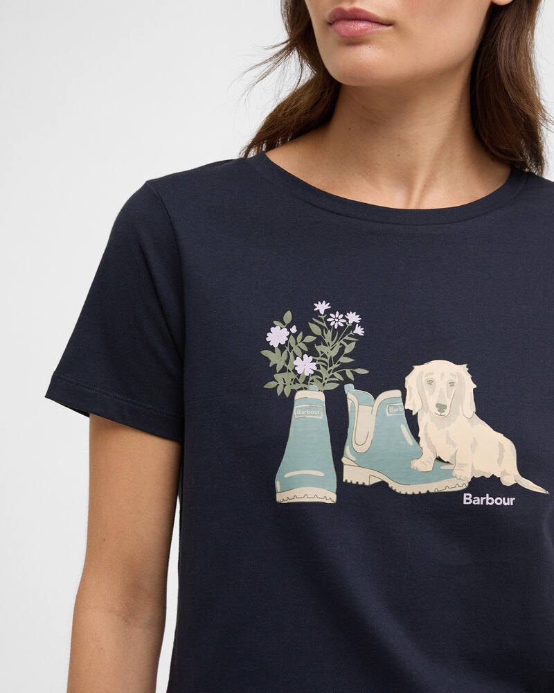 T-Shirt Brambles, Barbour