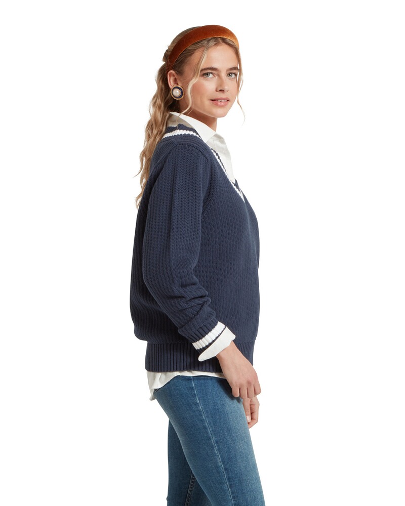 V-Pullover Hambledon, Schöffel Country