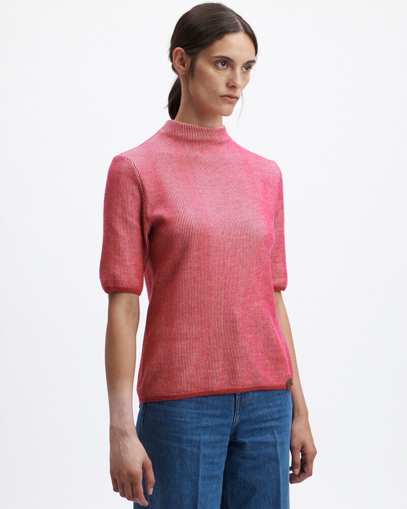 Strick-T-Shirt Nekita, Stapf