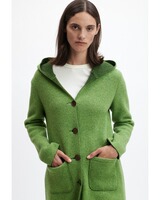 Kapuzen-Strickmantel Alina, Stapf