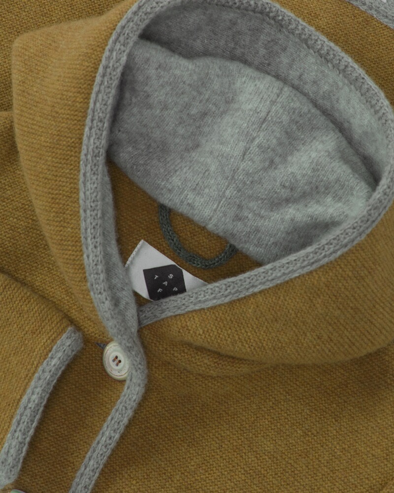 Kapuzen-Strickjacke Malwine, Stapf