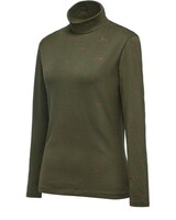 Damen Rollkragenshirt Fasan, Parforce Tradition