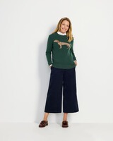 Pullover mit Labrador-Motiv, Brigitte von Schönfels