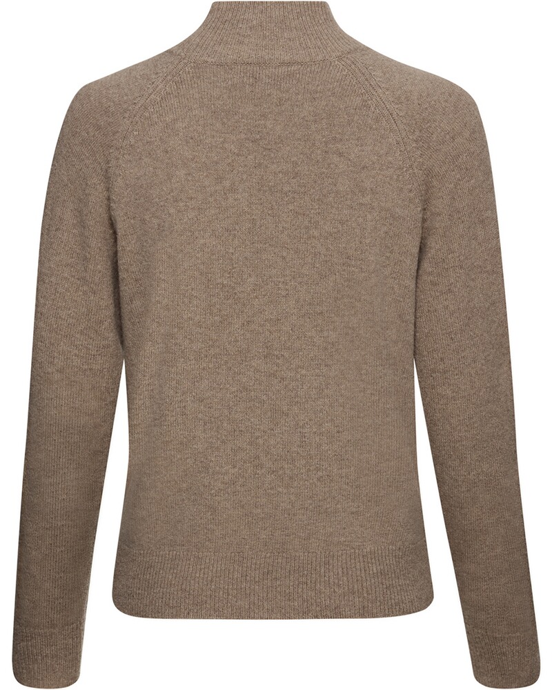 Stehkragenpullover mit Stickerei, REITMAYER