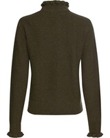 Rüschenpullover mit Stickerei, REITMAYER
