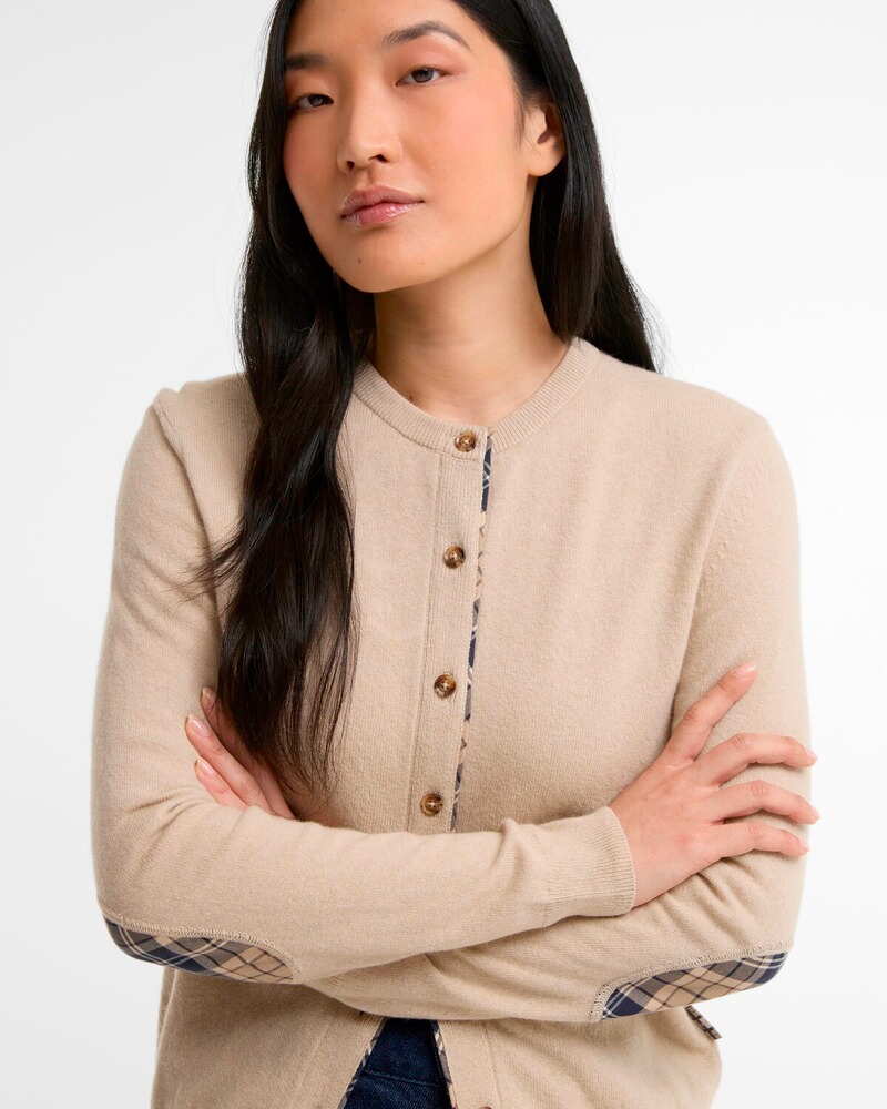Rundhals-Cardigan Pendle Knitted, Barbour