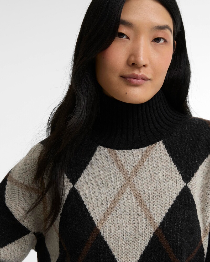 Stehkragenpullover Marlow Knitted, Barbour