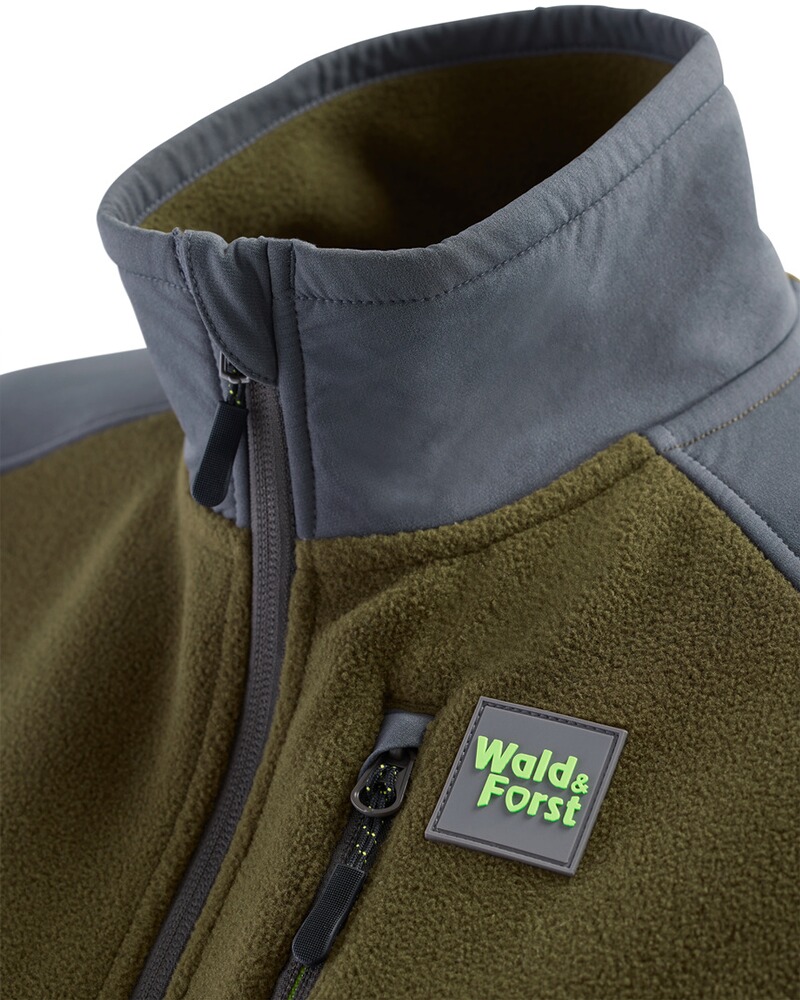 Damen Fleecejacke Core II, Wald & Forst