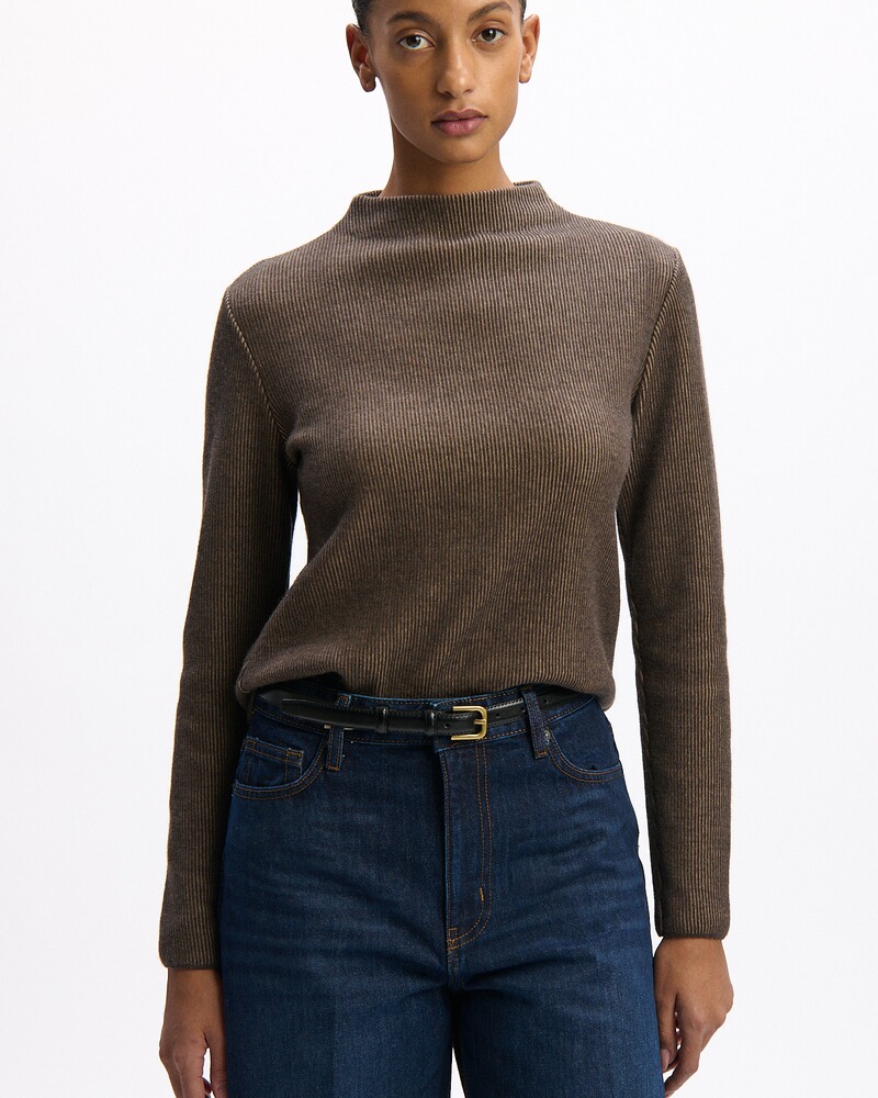Rippenstrickpullover Neeke, Stapf