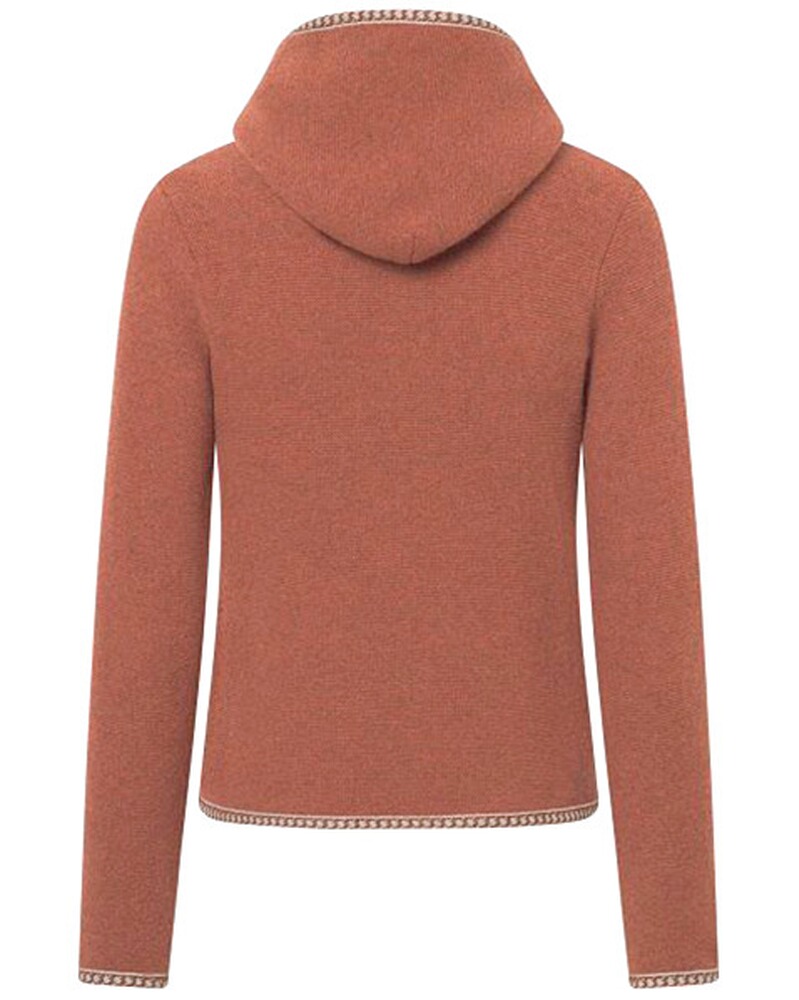 Kapuzen-Strickjacke Malwine, Stapf