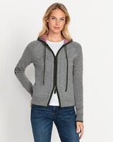 Strickjacke mit Kapuze, REITMAYER