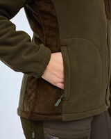 Damen Fleecejacke Wildmark Membran, Pinewood