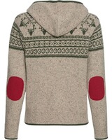 Jacquard-Zipp-Strickjacke, REITMAYER