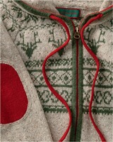 Jacquard-Zipp-Strickjacke, REITMAYER