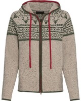 Jacquard-Zipp-Strickjacke, REITMAYER