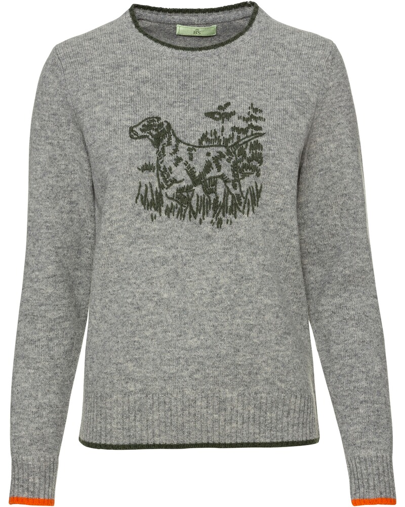Pullover mit Jagdhund