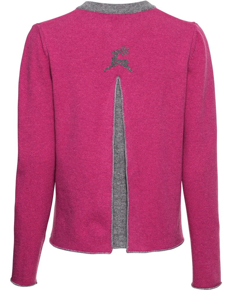 Strickjacke mit Kellerfalte, Luis Steindl