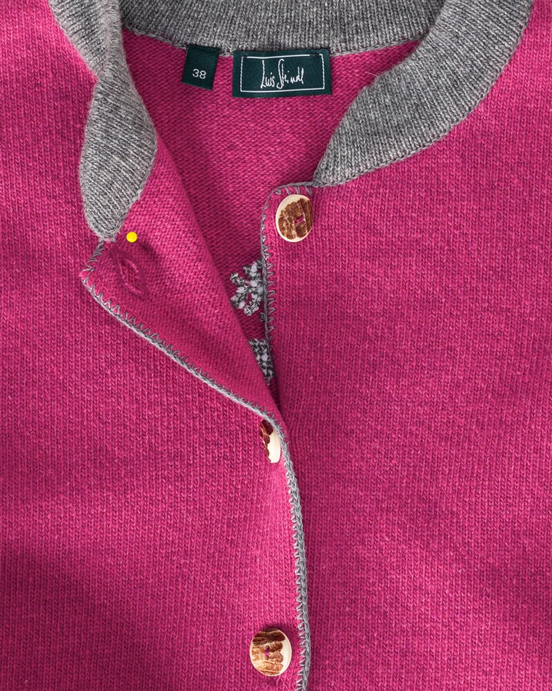 Strickjacke mit Kellerfalte, Luis Steindl