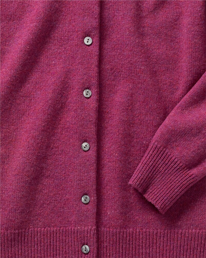 Lambswool Cardigan, HIGHMOOR