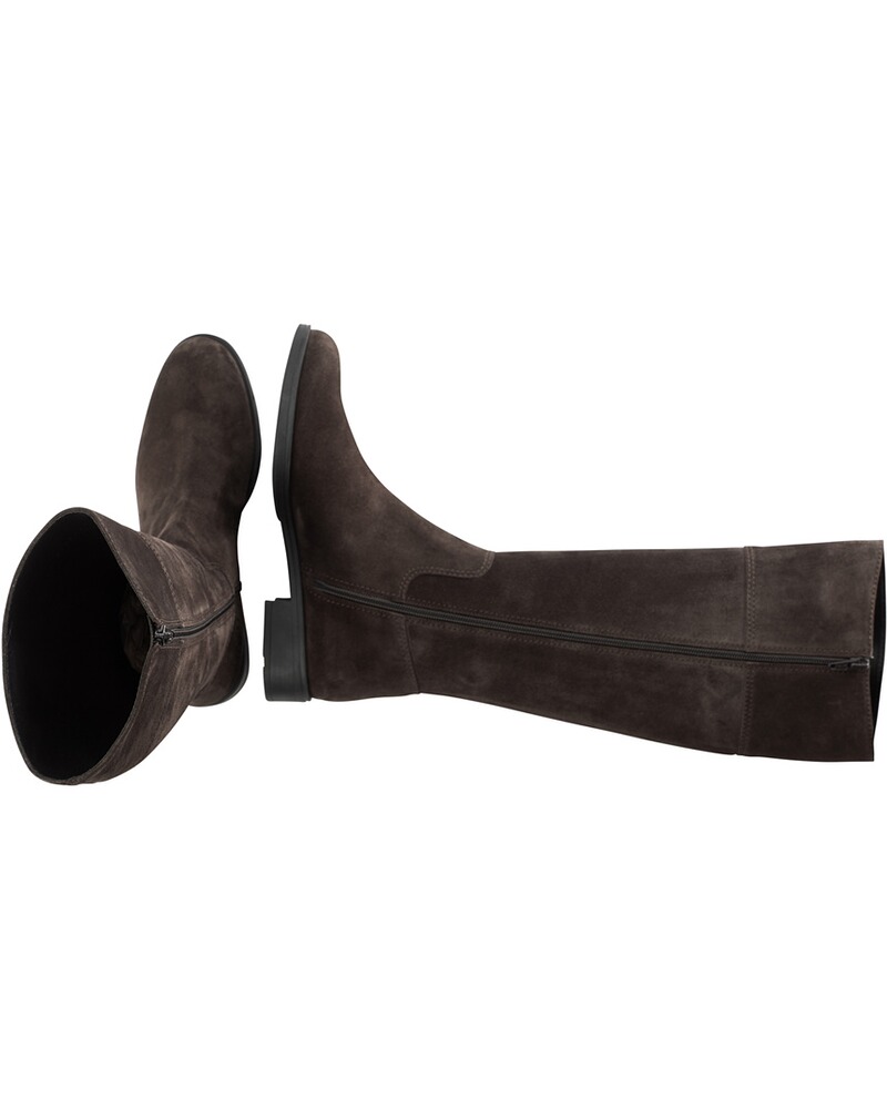 Nubuk-Stiefel im Reiter-Stil, Pretty Ballerinas