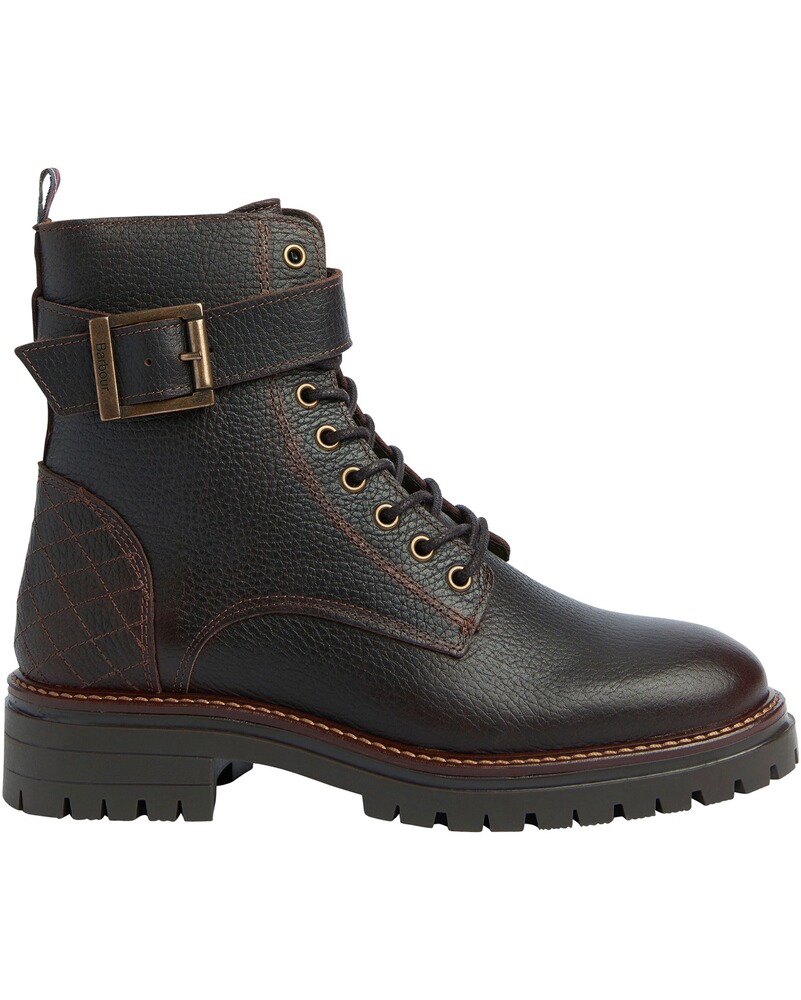 Leder-Schnürboots Heidi