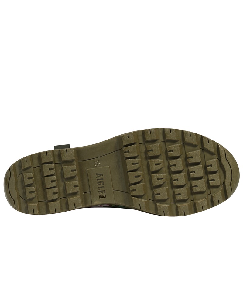 Damen Kurzgummistiefel Alya Print, Aigle