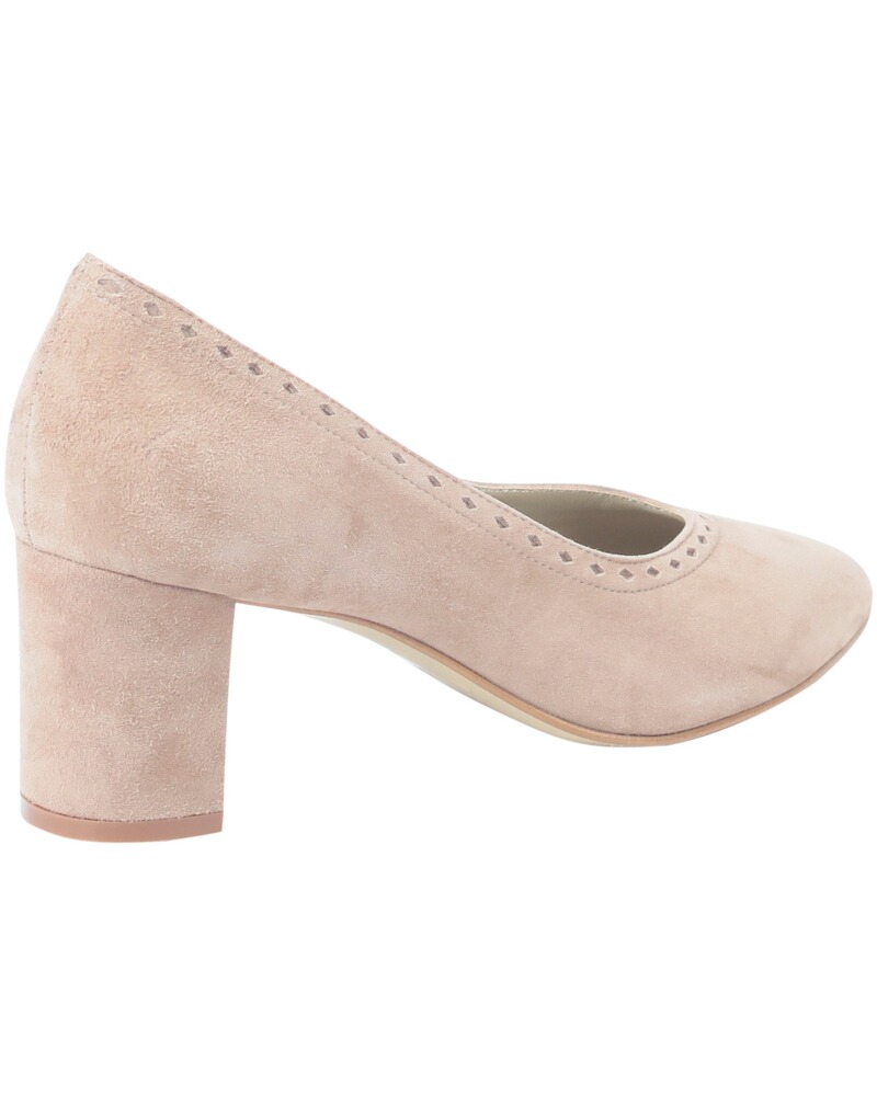 Ziegenvelours-Pumps, dirndl + bua