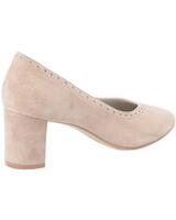 Ziegenvelours-Pumps, dirndl + bua