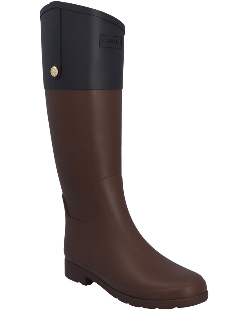 Refined Gold Trim Riding Boot