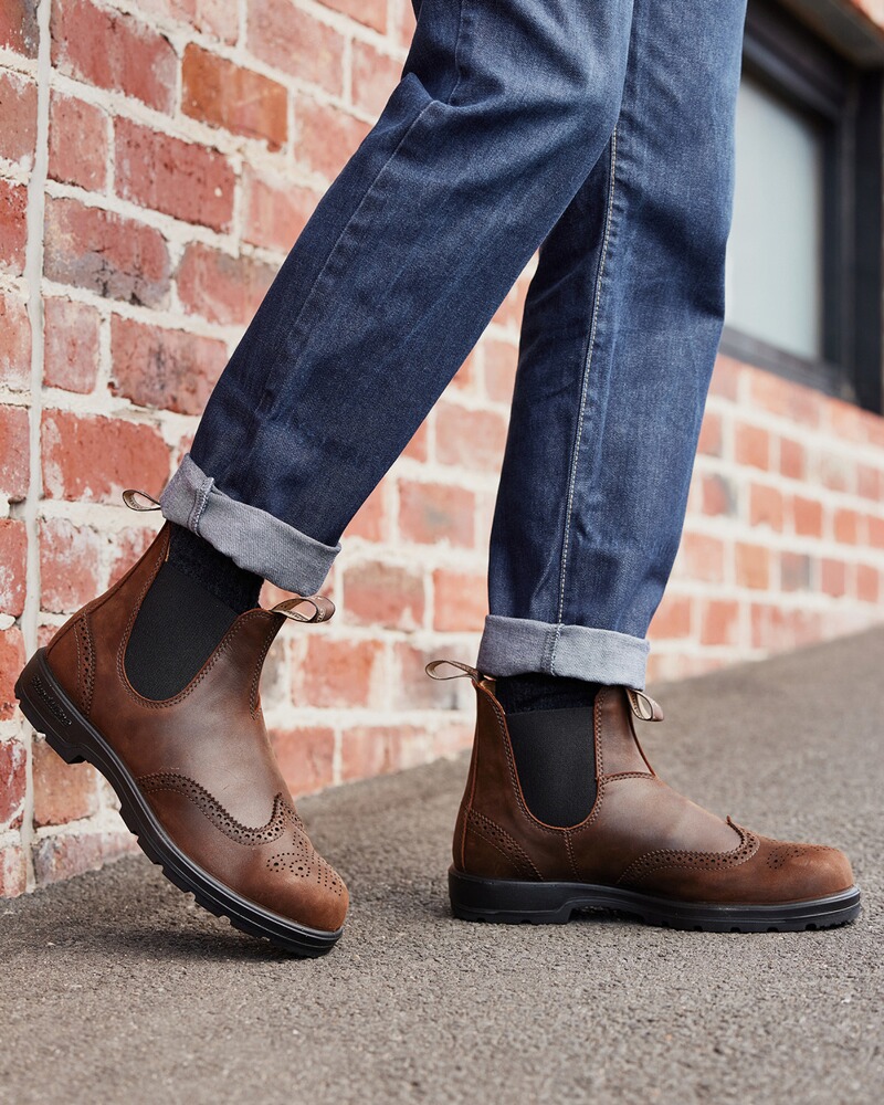 Chelsea Boot Brogue, Blundstone