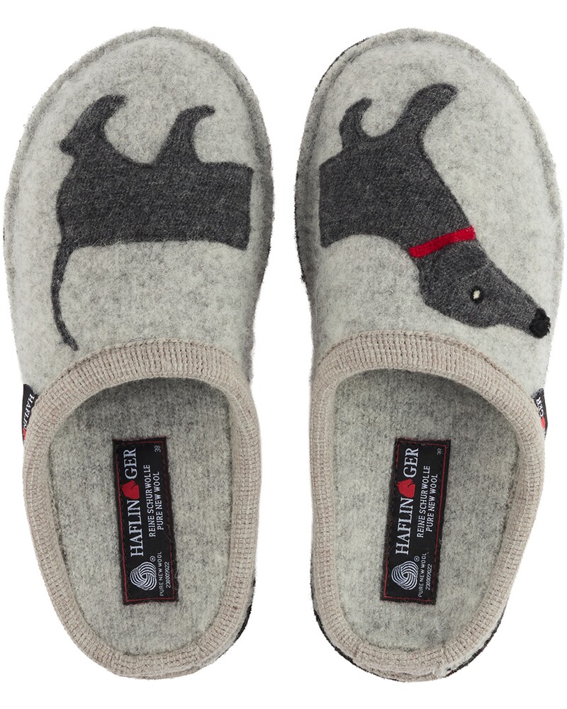 Walk-Pantoffel mit Applikation
