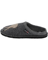Walk-Pantoffel mit Applikation, Haflinger