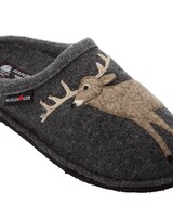 Walk-Pantoffel mit Applikation, Haflinger