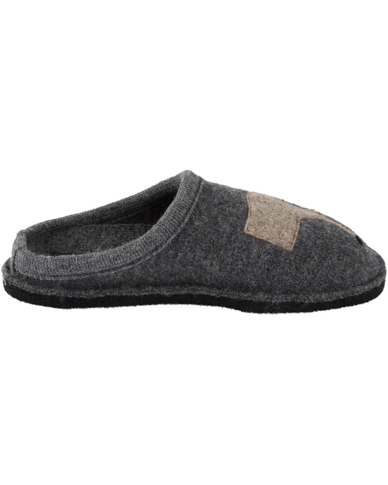 Walk-Pantoffel mit Applikation, Haflinger
