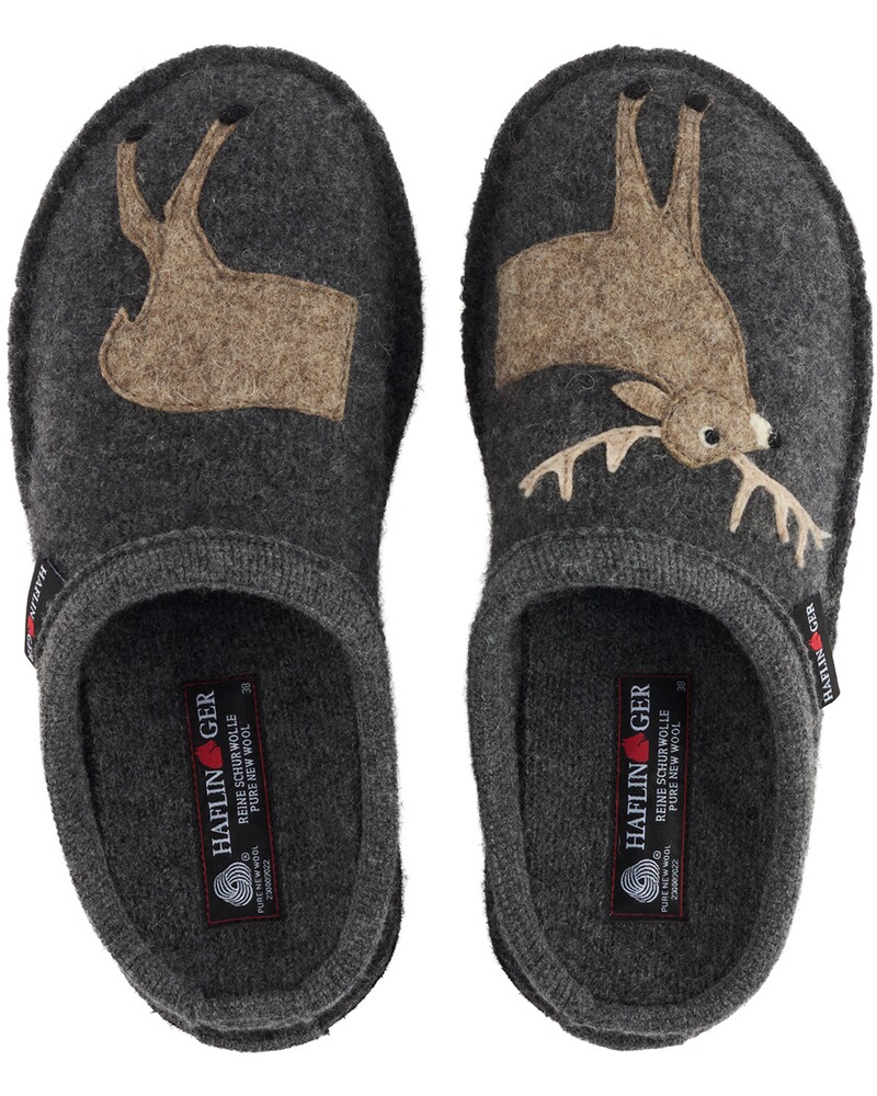 Walk-Pantoffel mit Applikation