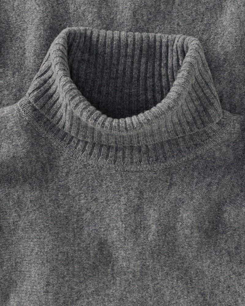 Strickponcho mit Rollkragen, HIGHMOOR