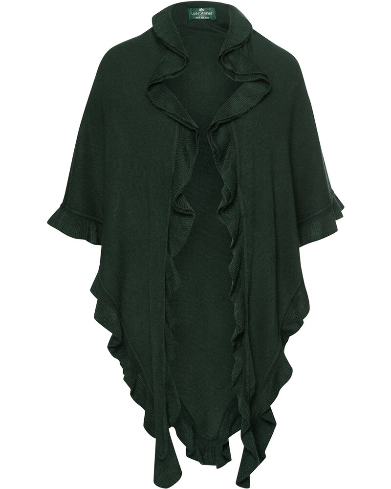 Rüschen-Poncho