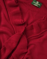 Poncho mit Wellkante, Luise Steiner