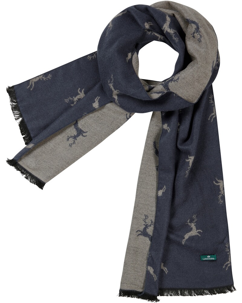 Wendeschal mit Hirschmotiv, Luise Steiner