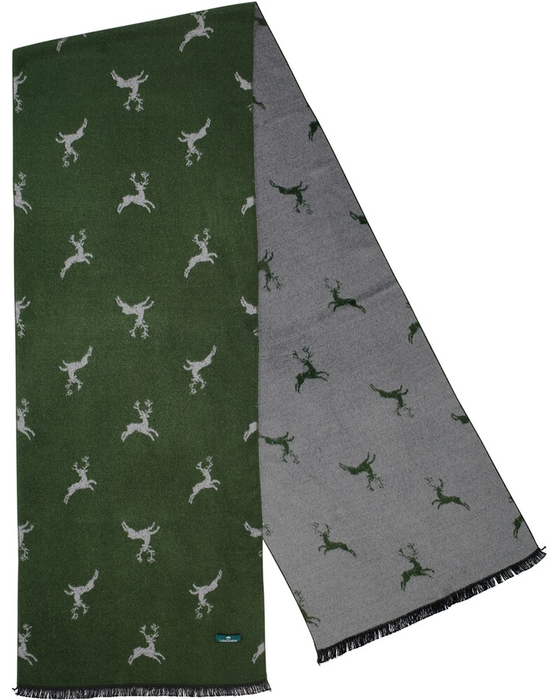 Wendeschal mit Hirschmotiv