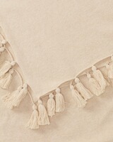 Poncho mit Bommeln, Luise Steiner