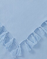 Poncho mit Bommeln, Luise Steiner