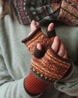 Schal Fairisle, Eribé