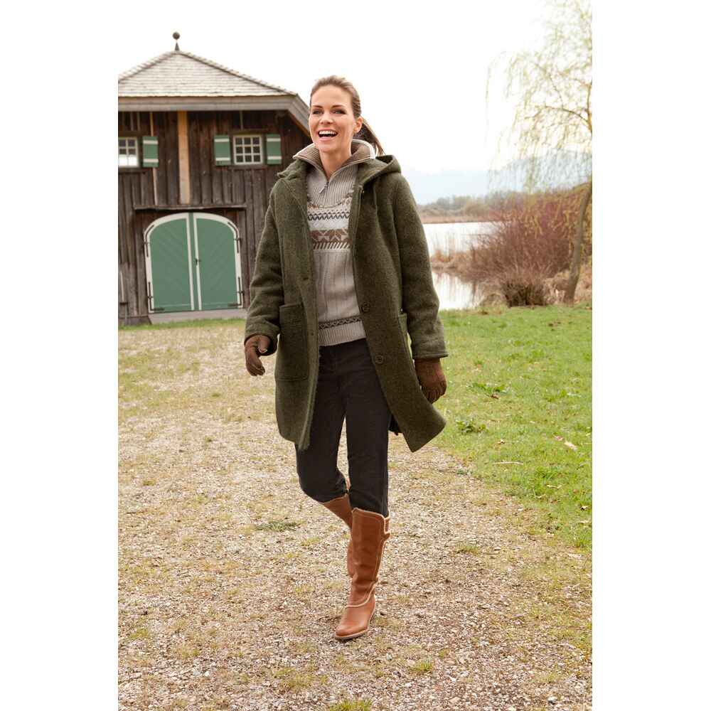 HIGHMOOR Hirtenlodenparka (Herbstlaub) - Jacken - Bekleidung - Damenmode -  Mode Online Shop